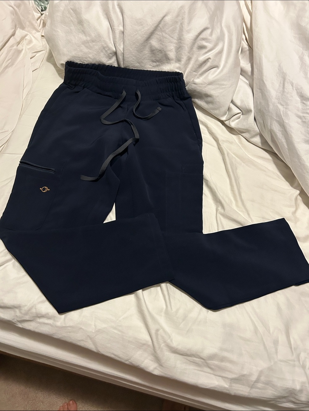 Luuna scrub pants navy